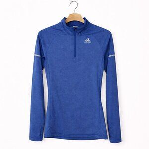 ADIDAS | Blue Long Sleeve Running Top – Women’s XS